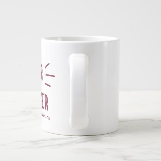 Sober Achiever Jumbo Mok #1 (Achterkant)