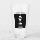 Sober AF Alcoholic Addicate Recovery Large Coffee Glas (Achterkant)