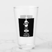 Sober AF Alcoholic Addicate Recovery Large Coffee Glas (Voorkant)