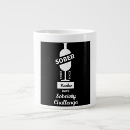 Sober AF Alcoholic Addication Recovery Grote Koffiekop