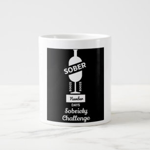Sober AF Alcoholic Addication Recovery Grote Koffiekop