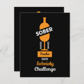 Sober AF Alcoholic Addiction Recovery Rehab (Voorkant / Achterkant)