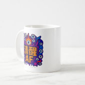 Sober AF - Chinese - Mug Koffiemok (Voorkant links)
