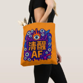 Sober AF - Chinese - Tote Bag (Dichtbij)