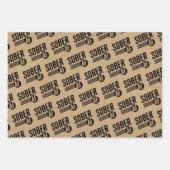 Sober AF - Herstel met stijl en houding Inpakpapier Vel (Voorkant 3)