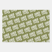 Sober AF - Herstel met stijl en houding Inpakpapier Vel (Voorkant)