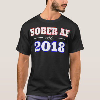 SOBER AF INGESTELD 2018 T-SHIRT