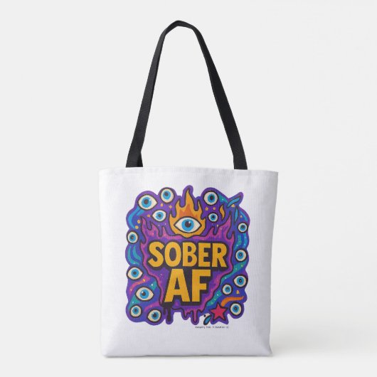 Sober AF - Tas (Achterkant)