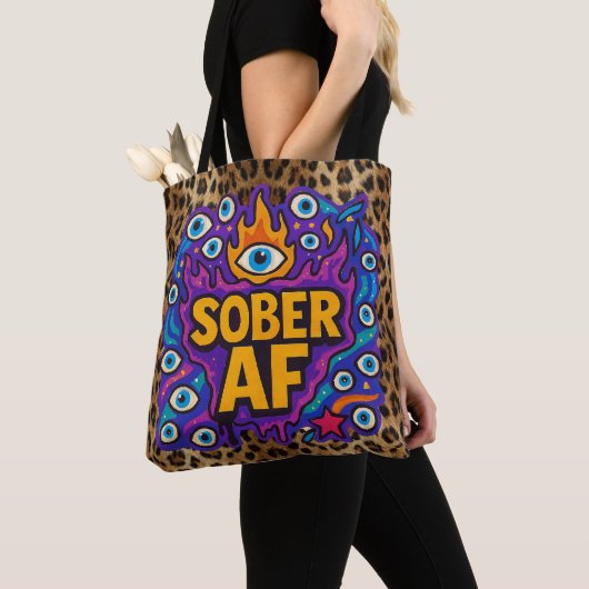 Sober AF -  Tote Bag (Dichtbij)