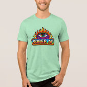 Sober AF -  Tri-Blend Shirt (Voorkant)