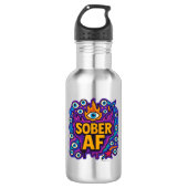 Sober AF -  Waterfles (Voorkant)