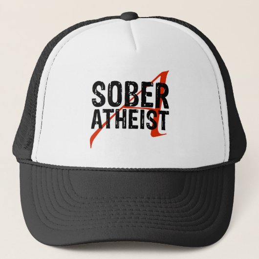 Sober Atheist Trucker Pet (Voorkant)
