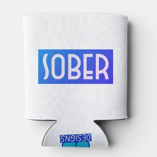 SOBER Blue Blikjeskoeler (Achterkant)