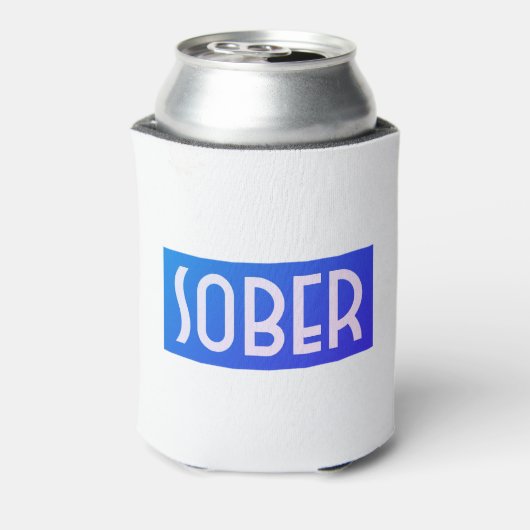 SOBER Blue Blikjeskoeler (Blikje Achterkant)
