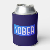 SOBER Blue Blikjeskoeler (Blikje Voorkant)