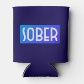 SOBER Blue Blikjeskoeler (Voorkant)