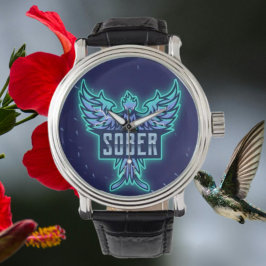 Sober Blue Horloge