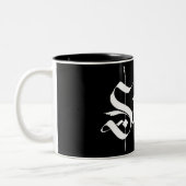 Sober Calligraphy Coffee Mok (Links)