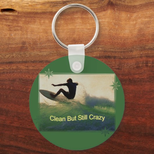 Sober en Crazy Sleutelhanger (Voorkant)