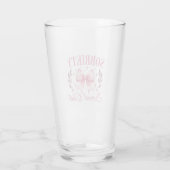 Sober en schoon leven in herstel Bow Coquette Glas (Achterkant)