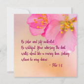 Sober en zelfgecontroleerd Christelijk hout zijn (Voorkant)