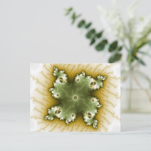 Sober - Fractal Briefkaart (Staand voorkant)