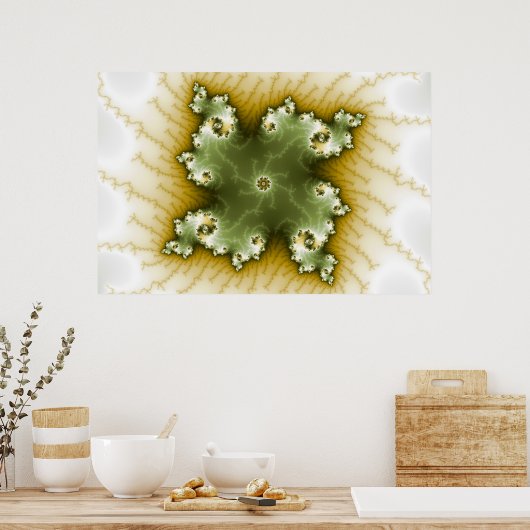 Sober - Fractal Poster (Keuken)