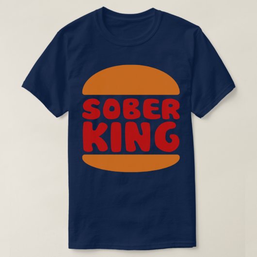 Sober King T-shirt (Design voorkant)