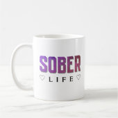 Sober leven koffiemok (Links)