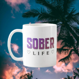 Sober leven koffiemok