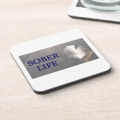 Sober life Plume Bier Onderzetter (Linkerzijde)