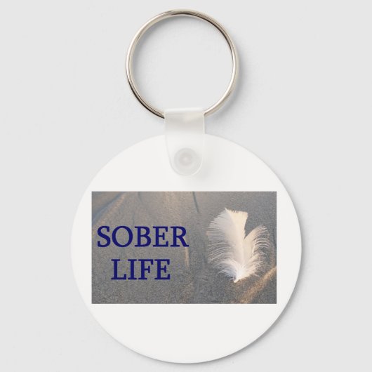 Sober life Plume Sleutelhanger (Voorkant)