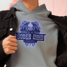 Sober Mind Sterke Geest Hoodie