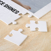 Sober Ondersteuning Papa Gift Custom Foto Trendy S Legpuzzel (Zijkant)