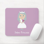 Sober Princess muis mat Muismat (Met muis)