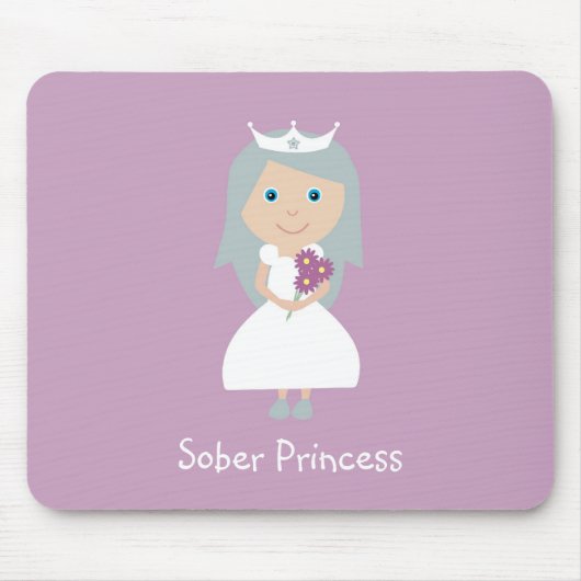 Sober Princess muis mat Muismat (Voorkant)