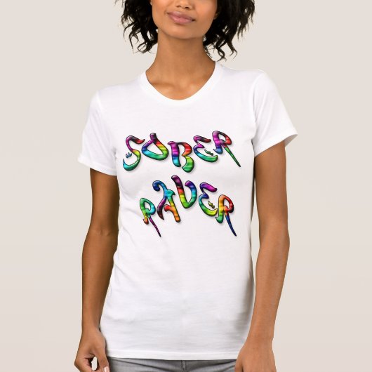 Sober Raver T-shirt (Voorkant)