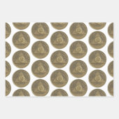 Sober Recovery Jubileum AA op munt Inpakpapier Vel (Voorkant 2)