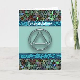 Sober Recovery Jubileum - Creditcard Kaart