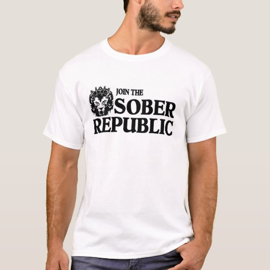 SOBER REPUBLIEK T-SHIRT (Voorkant)