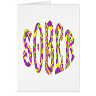 SOBER Retro 60 Art Psychedelic