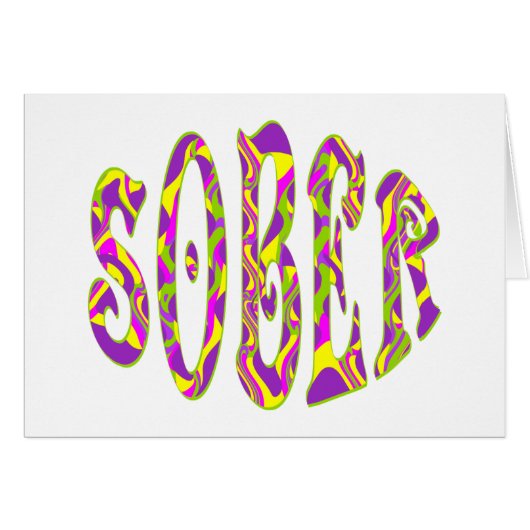SOBER Retro 60 Art Psychedelic (Voorkant Horizontaal)