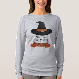 Sober & Sexy Cat Lady for Halloween T-shirt