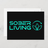 Sober & Shining – Lotus Power Briefkaart (Voorkant / Achterkant)