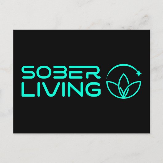 Sober & Shining – Lotus Power Briefkaart (Voorkant)