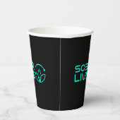 Sober & Shining – Lotus Power Paper Cup Papieren Bekers (Rechts)