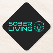 Sober & Shining – Lotus Power Paper Onderzetter (Voorkant)