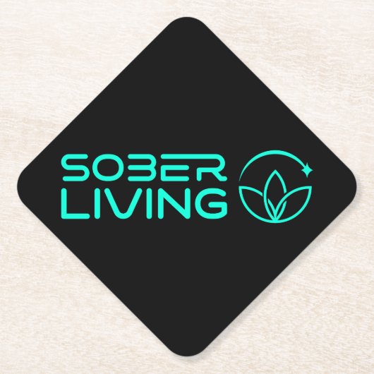 Sober & Shining – Lotus Power Paper Onderzetter (Voorkant)