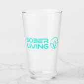Sober & Shining – Lotus Power Pint Glas (Voorkant)