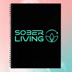 Sober & Shining – Lotus Power Spiral Notitieboek